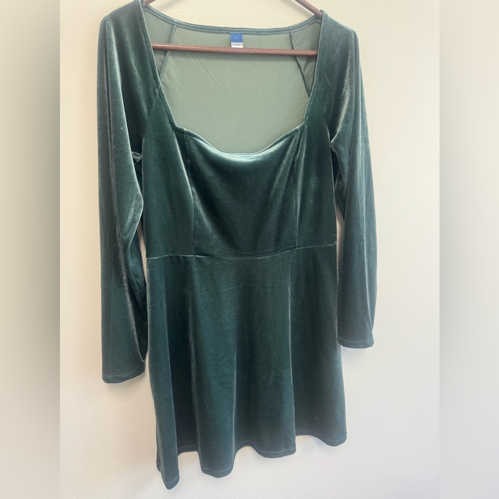 Old Navy velvet dress size large